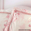 Set Lenzuola Matrimoniale Sopra Sotto e Federe in Percalle di Cotone Garrini Michelle Azzurro