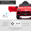 Macchina Elettrica per Bambini 12V con Licenza Lamborghini Urus Rossa
