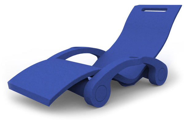 Lettino Chaise Longue Galleggiante da Esterno Giardino Arkema Serendipity Blu online