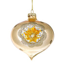 Set 4 Cipolla Double Hole Ø10 cm Oro