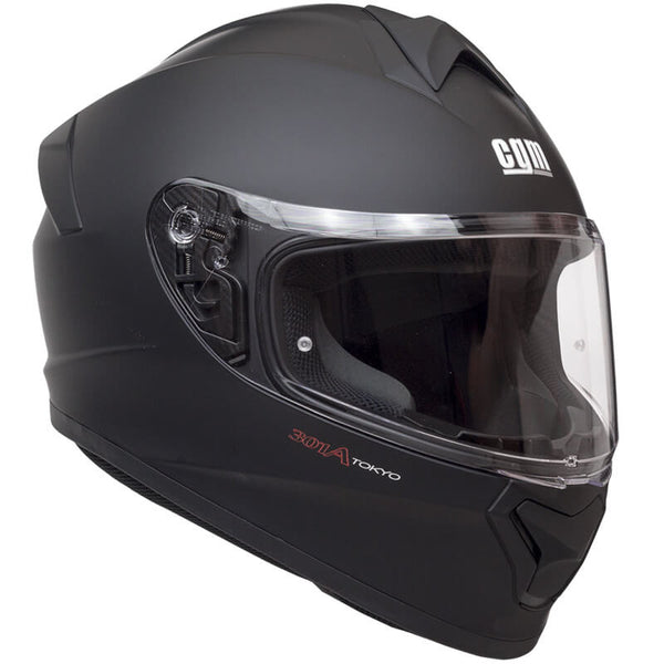 sconto Casco Integrale per Scooter Visiera Lunga CGM Tokyo 301A Nero Opaco Varie Misure