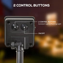 Luci di Natale da Esterno con 10 Bastoncini di Zucchero ad Alimentazione Solare