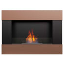 Camino a Bioetanolo da Parete 90x65,2 cm Flig Boston Bronzo