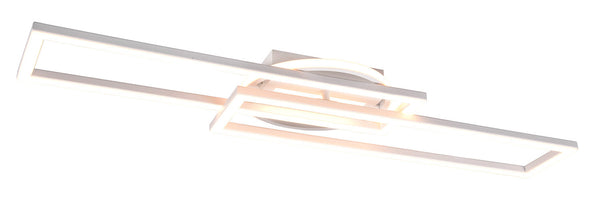 acquista Plafoniera da Interno a LED in Metallo Bianco Opaco