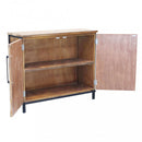 Mobile Braeden 100x40x86 h cm in Legno Marrone