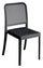 Sedia Impilabile da Giardino 46x53x86 cm in Polipropilene Antracite
