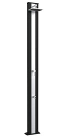 Doccia da Giardino Miscelatore Arkema Spring S Fascia Inox Antracite