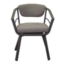 Sedia da Giardino 62x61xh79 cm in Alluminio Riverside Tortora