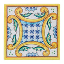 Sottopentola 16x16x1 cm in Ceramica VdE Tivoli 1996 Le Riggiole