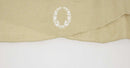 Tenda bianca con balza beige cm 140x260