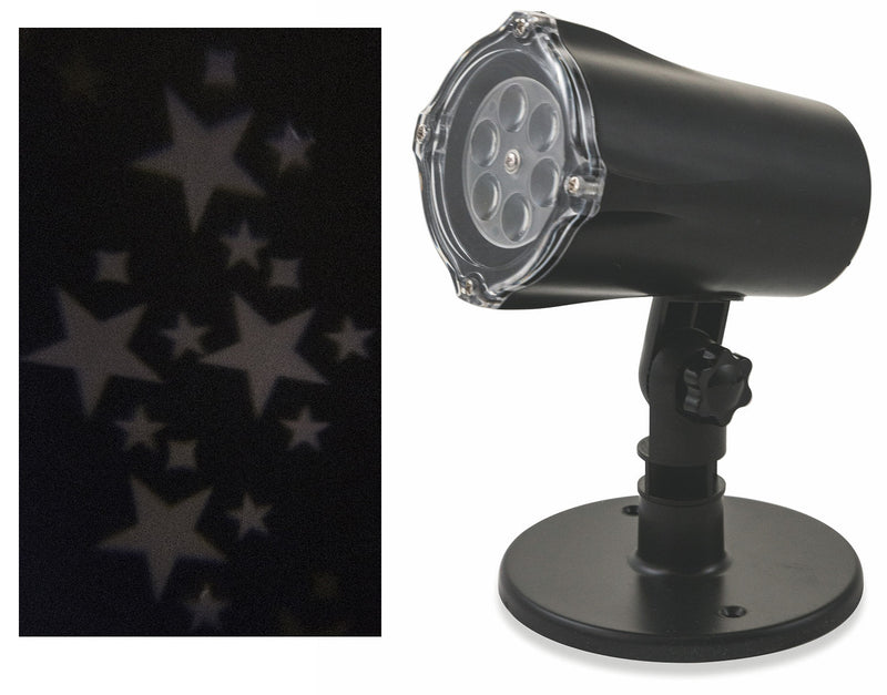 Proiettore Laser a Led Stelle e Babbo Natale Luci Natalizie da Interno e Esterno Soriani