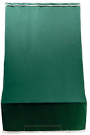 Tenda da Sole per Sormonto 140x250 cm in Poliestere con Anelli Ranieri Verde 