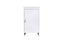 Mobile Lavanderia da Esterno 46,5x49x84 cm in PVC Bianco Seconda Scelta