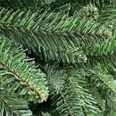 Albero di Natale Artificiale Realistico Folto 180 cm 950 Rami Montaggio a Ombrello Verde