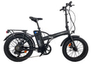 Fat-Bike Bicicletta Elettrica Pieghevole 36V a Pedalata Assistita 20" 250W Sand 400 Nera