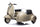 Moto Elettrica per Bambini Licenza Piaggio Vespa Sidecar 12V Crema