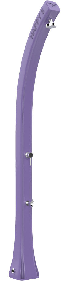 Doccia Solare da Giardino 28L Miscelatore e Lavapiedi Arkema Happy Five Viola sconto