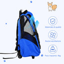 Trolley zaino 2 in 1 per piccoli animali domestici 36x30x49 cm  Blu