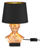 Lampada da Tavolo da Interno Attacco E14 in Ceramica Oro