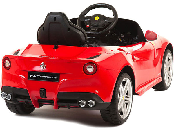 acquista Macchina Elettrica per Bambini 6V con Licenza Ferrari F12 Berlinetta
