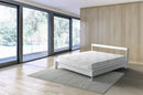 Coprimaterasso in Poliestere Bamboo Bianco Varie Misure