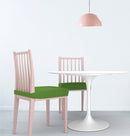 Set 2 Coprisedie Elasticizzati in Poliestere Verde Mela 