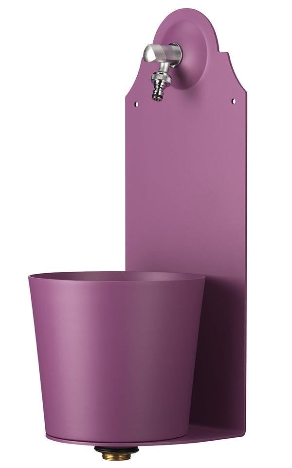 prezzo Fontana a Parete da Giardino con Rubinetto Belfer 42/PRX Viola