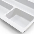 Portaposate Optima Vertex/Concept 500mm (Spalle 16mm) M 500 Plastica Bianca Tecnoplastica Emuca