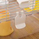 Gabbia per Criceti e Roditori 70x45x44 cm Tetto Apribile Trasparente