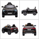 Macchina Elettrica per Bambini 3-5 Anni 6V Audi RS Q8 Autentica 1,5-3km/h con Telecomando e Musica Nero      