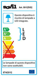 Plafoniera da Esterno a LED 72 8W Tonda Sovil Doris Bianco