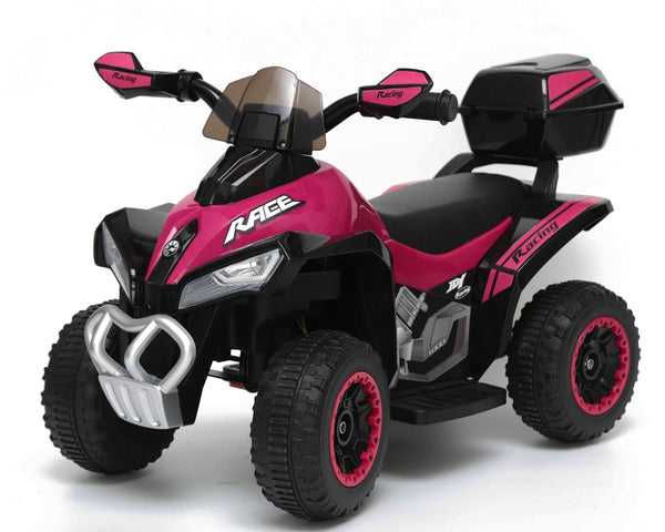 sconto Mini Quad Elettrico per Bambini 6V Kid Go Deluxe Rosa