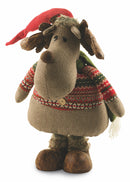 Renna in Stoffa Gambe Allungabili H120 cm Soriani