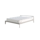 Topper One Imbottitura Effetto Piuma con Elastici in Cotone Bianco Varie Misure