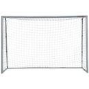 Porta da Calcio con Viti e Picchetti inclusi 300x120x200 cm in PE e Metallo Grigio