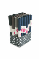 Set 24 Tovagliette 43x33 cm in Pvc Villa d'Este Home Tivoli Fantasy Trend Vari Colori