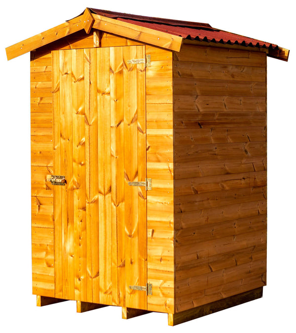 acquista Casetta Box da Giardino 1,2x1,2 m con Pavimento in Legno di Abete 19mm Therma