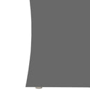 Armadio 1 Anta Onda 63x40x187,2 cm Finitura in Melamina Antracite Opaco 