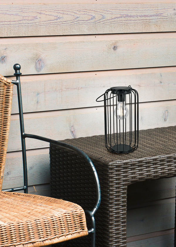 acquista Lampada tavolo da Esterno a LED in Metallo Nero Opaco