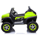 Macchina Elettrica per Bambini 12V con Licenza Mercedes Unimog Verde 