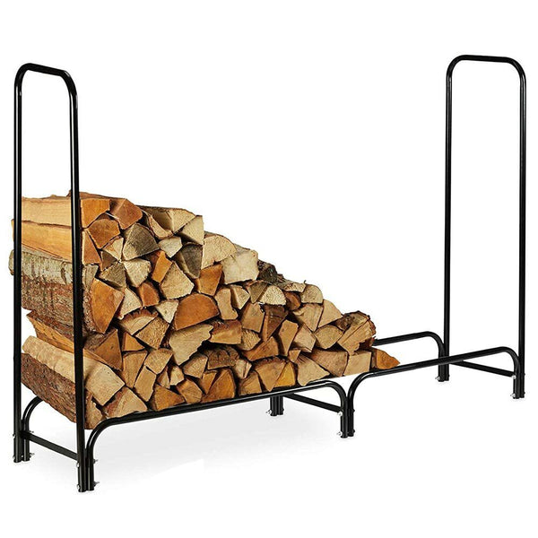 Portalegna Supporto Metallo Porta Legna Interno Legnaia Camino Stufa 150x120x35 prezzo