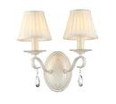 Lampada da parete Elegant in Metallo Brionia Beige