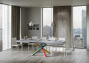 Tavolo Allungabile 160-420x90x77 cm Volantis Cemento