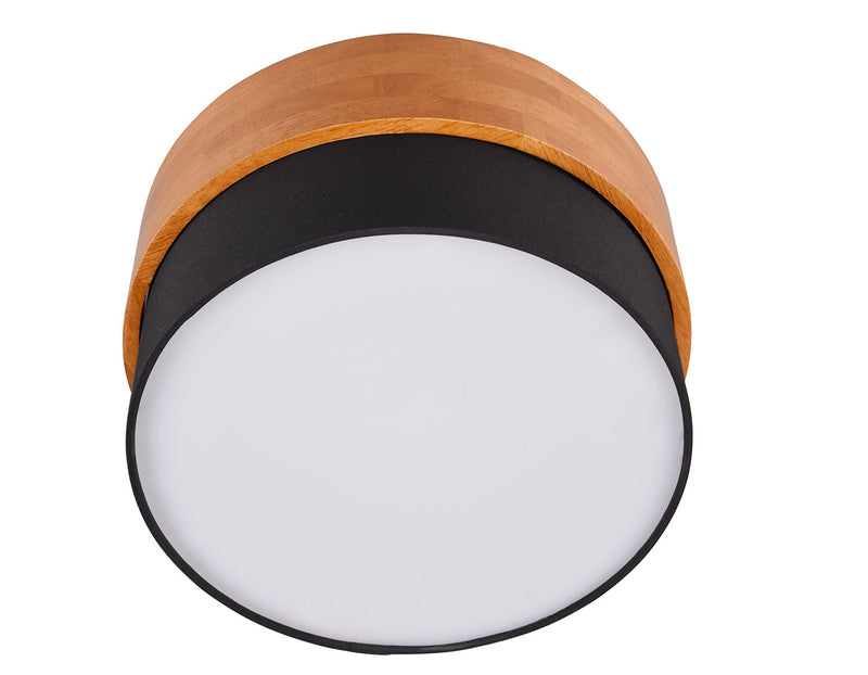 Plafoniera da Interno Attacco E14 in Metallo Nichel Satinato 