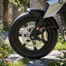 Moto Elettrica per Bambini 3-8 Anni 12 V Licenza BMW G310 GS 102x62x73 cm con Batteria al Litio e Rotelle Rimovibili in PP Rosso      
