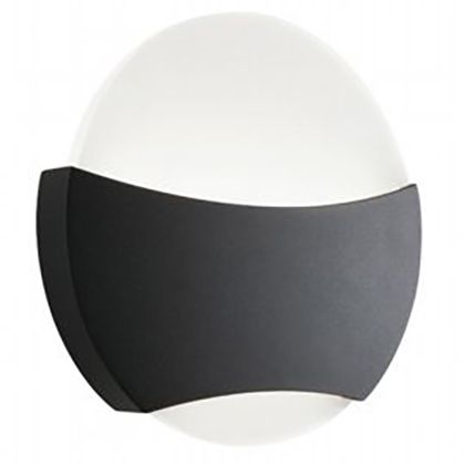 Applique da Esterno a LED 6W+6W 3000K Sovil Grigio