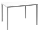 Set Tavolo e 4 Sedie da Giardino in Acciaio RD Italia Dorio Bianco