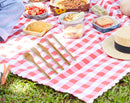 Set Posate e Accessori da Pic Nic in Bambù con Poquette