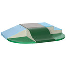 Set 6 Costruzioni Morbide per Bambini 1-3 Anni in PU ed EPE Multicolore Verde e Blu    