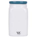 Barattolo Riso 9,5x9,5x18 cm in New Bone China VdE Tivoli 1996 Le Travisate Bianco